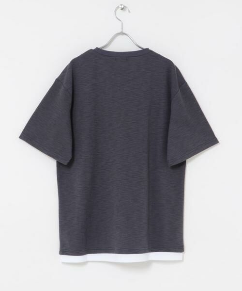 URBAN RESEARCH ITEMS / アーバンリサーチ アイテムズ Tシャツ | 『吸水速乾/UVカット』接触冷感 フェイクレイヤー半袖トップス | 詳細16