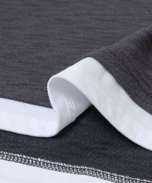 URBAN RESEARCH ITEMS / アーバンリサーチ アイテムズ Tシャツ | 『吸水速乾/UVカット』接触冷感 フェイクレイヤー半袖トップス | 詳細17