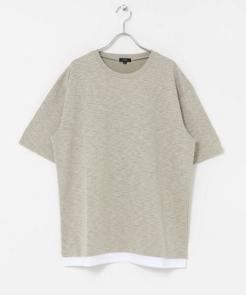 URBAN RESEARCH ITEMS / アーバンリサーチ アイテムズ Tシャツ | 『吸水速乾/UVカット』接触冷感 フェイクレイヤー半袖トップス | 詳細25