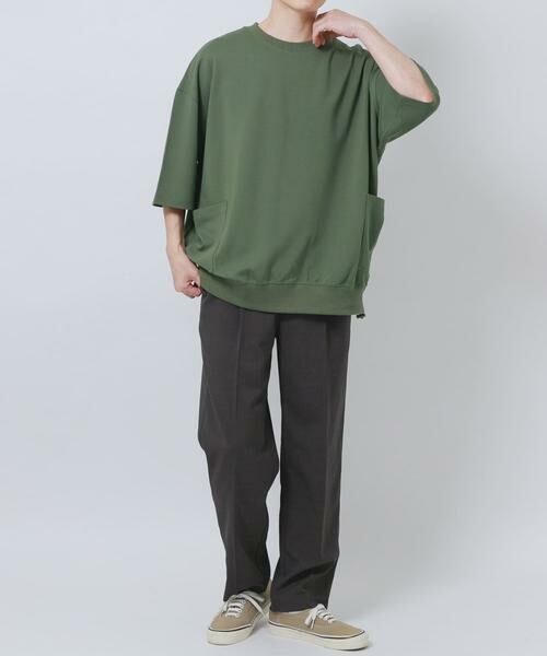 URBAN RESEARCH ITEMS / アーバンリサーチ アイテムズ Tシャツ | サイドストレージ半袖ポンチTops | 詳細5