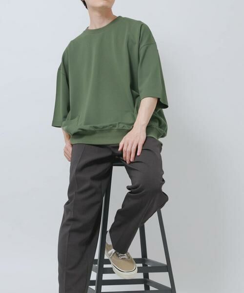 URBAN RESEARCH ITEMS / アーバンリサーチ アイテムズ Tシャツ | サイドストレージ半袖ポンチTops | 詳細7