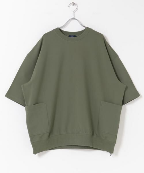 URBAN RESEARCH ITEMS / アーバンリサーチ アイテムズ Tシャツ | サイドストレージ半袖ポンチTops | 詳細8