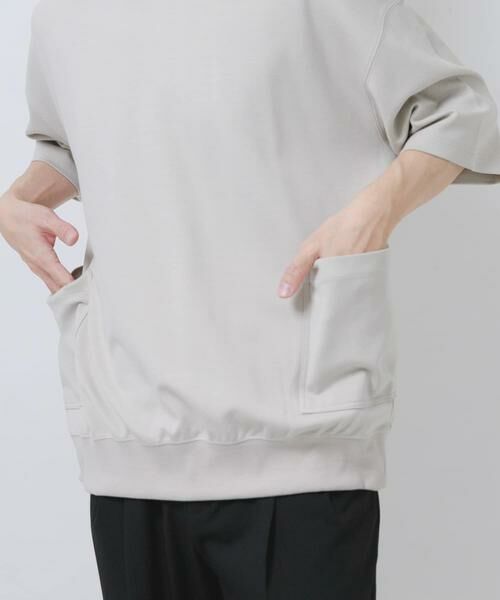 URBAN RESEARCH ITEMS / アーバンリサーチ アイテムズ Tシャツ | サイドストレージ半袖ポンチTops | 詳細25
