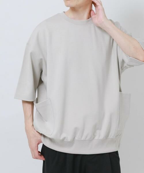 URBAN RESEARCH ITEMS / アーバンリサーチ アイテムズ Tシャツ | サイドストレージ半袖ポンチTops | 詳細28