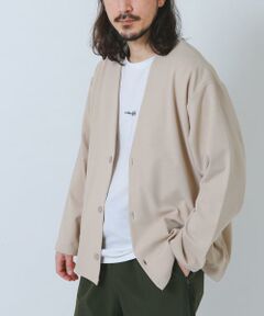 URBAN RESEARCH ITEMS / アーバンリサーチ アイテムズ カーディガン・ボレロ | UVカット梨地カーディガン+刺繍Tシャツセット(楽着シリーズ)