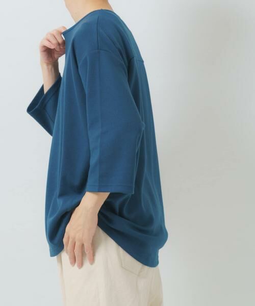 URBAN RESEARCH ITEMS / アーバンリサーチ アイテムズ Tシャツ | 接触冷感ポンチ7分袖トップス | 詳細1