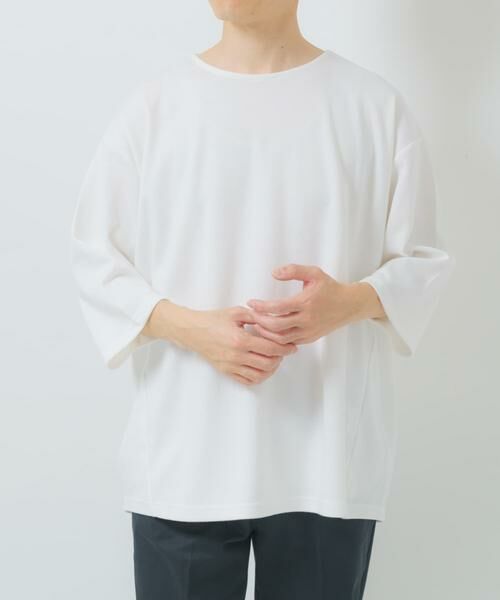 URBAN RESEARCH ITEMS / アーバンリサーチ アイテムズ Tシャツ | 接触冷感ポンチ7分袖トップス | 詳細8