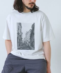 URBAN RESEARCH ITEMS / アーバンリサーチ アイテムズ Tシャツ | 接触冷感クルーネックフォトプリントTシャツ