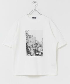URBAN RESEARCH ITEMS / アーバンリサーチ アイテムズ Tシャツ | 接触冷感クルーネックフォトプリントTシャツ