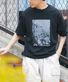 URBAN RESEARCH ITEMS / アーバンリサーチ アイテムズ Tシャツ | 接触冷感クルーネックフォトプリントTシャツ