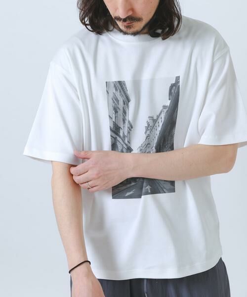 URBAN RESEARCH ITEMS / アーバンリサーチ アイテムズ Tシャツ | 接触冷感クルーネックフォトプリントTシャツ | 詳細2