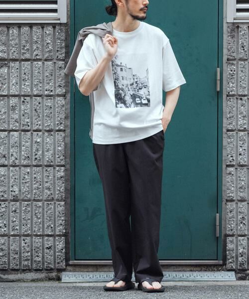 URBAN RESEARCH ITEMS / アーバンリサーチ アイテムズ Tシャツ | 接触冷感クルーネックフォトプリントTシャツ | 詳細15