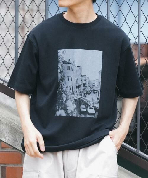 URBAN RESEARCH ITEMS / アーバンリサーチ アイテムズ Tシャツ | 接触冷感クルーネックフォトプリントTシャツ | 詳細14