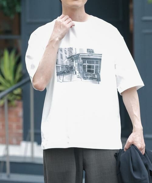 URBAN RESEARCH ITEMS / アーバンリサーチ アイテムズ Tシャツ | 接触冷感クルーネックフォトプリントTシャツ | 詳細22