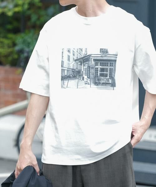 URBAN RESEARCH ITEMS / アーバンリサーチ アイテムズ Tシャツ | 接触冷感クルーネックフォトプリントTシャツ | 詳細23