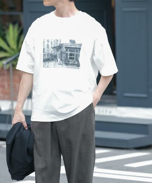 URBAN RESEARCH ITEMS / アーバンリサーチ アイテムズ Tシャツ | 接触冷感クルーネックフォトプリントTシャツ | 詳細24