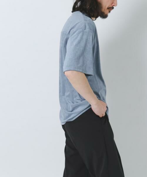 URBAN RESEARCH ITEMS / アーバンリサーチ アイテムズ Tシャツ | 接触冷感フェイクスエード半袖クルーネックTシャツ | 詳細3