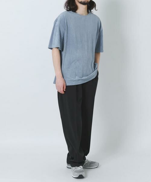 URBAN RESEARCH ITEMS / アーバンリサーチ アイテムズ Tシャツ | 接触冷感フェイクスエード半袖クルーネックTシャツ | 詳細4