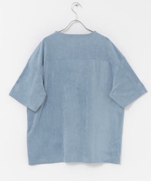 URBAN RESEARCH ITEMS / アーバンリサーチ アイテムズ Tシャツ | 接触冷感フェイクスエード半袖クルーネックTシャツ | 詳細9