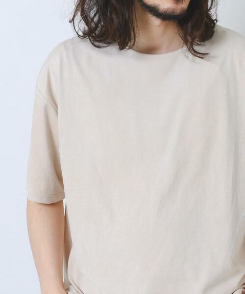 URBAN RESEARCH ITEMS / アーバンリサーチ アイテムズ Tシャツ | 接触冷感フェイクスエード半袖クルーネックTシャツ | 詳細12