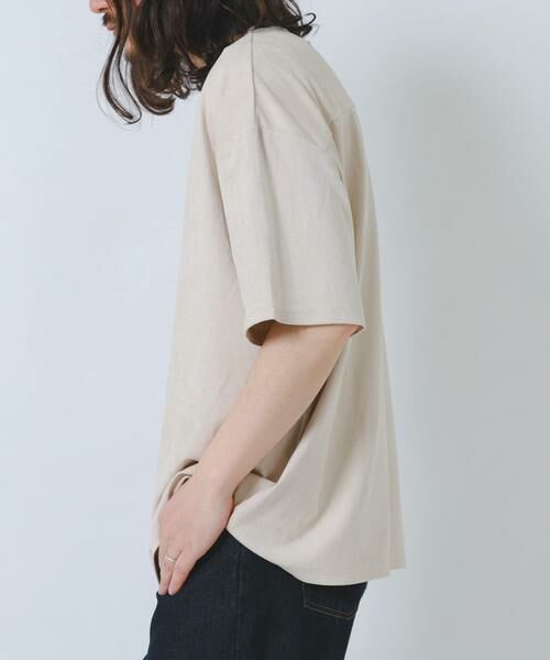 URBAN RESEARCH ITEMS / アーバンリサーチ アイテムズ Tシャツ | 接触冷感フェイクスエード半袖クルーネックTシャツ | 詳細13