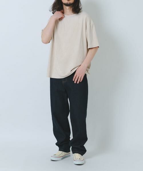 URBAN RESEARCH ITEMS / アーバンリサーチ アイテムズ Tシャツ | 接触冷感フェイクスエード半袖クルーネックTシャツ | 詳細15