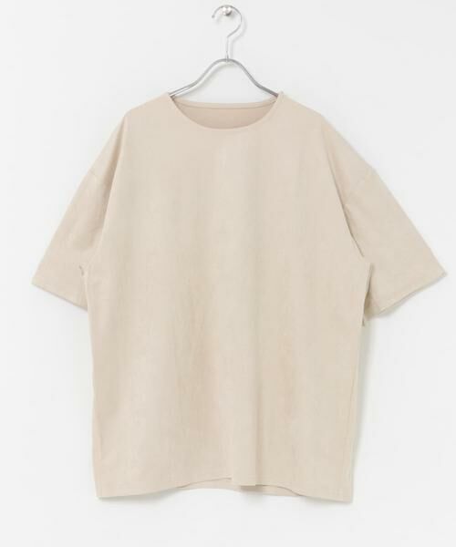 URBAN RESEARCH ITEMS / アーバンリサーチ アイテムズ Tシャツ | 接触冷感フェイクスエード半袖クルーネックTシャツ | 詳細16