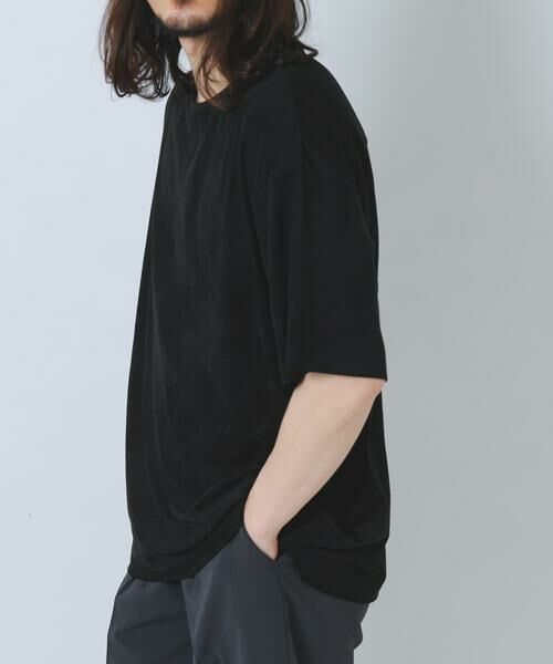 URBAN RESEARCH ITEMS / アーバンリサーチ アイテムズ Tシャツ | 接触冷感フェイクスエード半袖クルーネックTシャツ | 詳細19