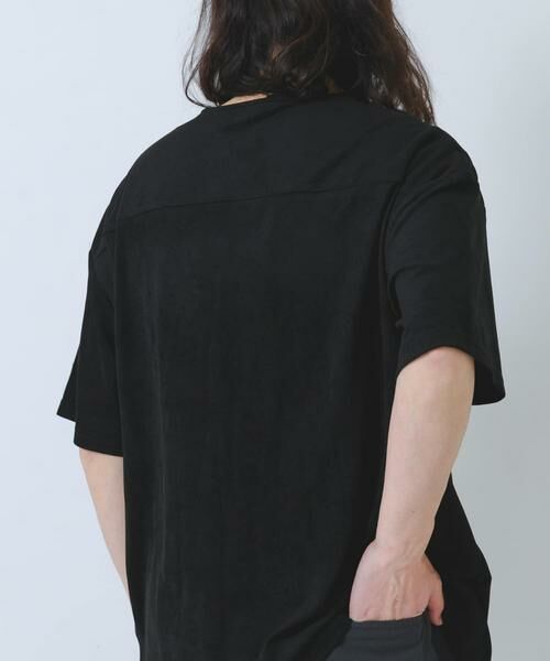 URBAN RESEARCH ITEMS / アーバンリサーチ アイテムズ Tシャツ | 接触冷感フェイクスエード半袖クルーネックTシャツ | 詳細20