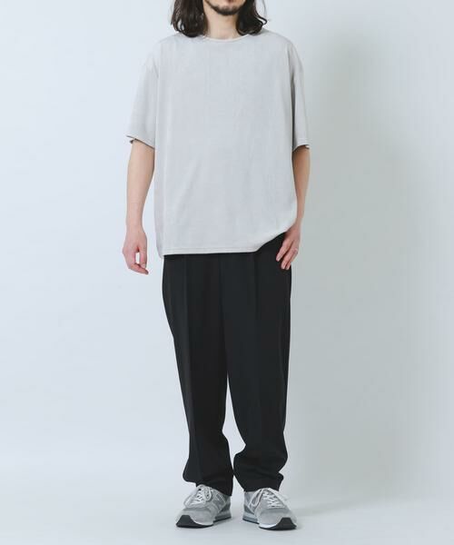 URBAN RESEARCH ITEMS / アーバンリサーチ アイテムズ Tシャツ | 接触冷感フェイクスエード半袖クルーネックTシャツ | 詳細28