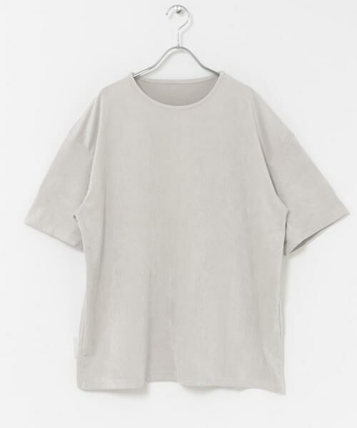 URBAN RESEARCH ITEMS / アーバンリサーチ アイテムズ Tシャツ | 接触冷感フェイクスエード半袖クルーネックTシャツ | 詳細29
