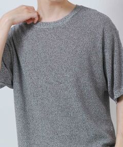 URBAN RESEARCH ITEMS / アーバンリサーチ アイテムズ ニット・セーター | 『接触冷感/洗濯可/毛玉防止』高機能ドライタッチメランジニットTシャツ