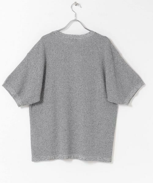 URBAN RESEARCH ITEMS / アーバンリサーチ アイテムズ ニット・セーター | 『接触冷感/洗濯可/毛玉防止』高機能ドライタッチメランジニットTシャツ | 詳細14