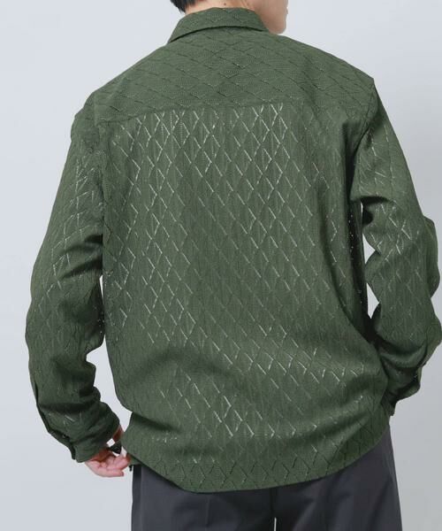 URBAN RESEARCH ITEMS / アーバンリサーチ アイテムズ シャツ・ブラウス | ジオメレースレギュラーカラーシャツ | 詳細3