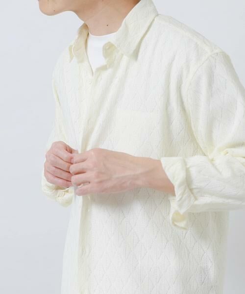 URBAN RESEARCH ITEMS / アーバンリサーチ アイテムズ シャツ・ブラウス | ジオメレースレギュラーカラーシャツ | 詳細12