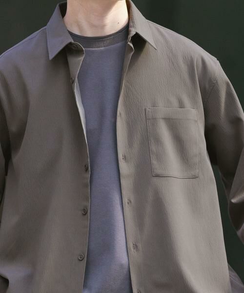 URBAN RESEARCH ITEMS / アーバンリサーチ アイテムズ シャツ・ブラウス | ヨウリュウレギュラーカラー長袖シャツ | 詳細4