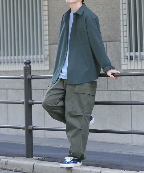 URBAN RESEARCH ITEMS / アーバンリサーチ アイテムズ シャツ・ブラウス | ヨウリュウレギュラーカラー長袖シャツ | 詳細14