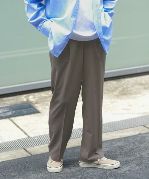 URBAN RESEARCH ITEMS / アーバンリサーチ アイテムズ その他パンツ | ヨウリュウ1-tuckテーパードパンツ | 詳細2