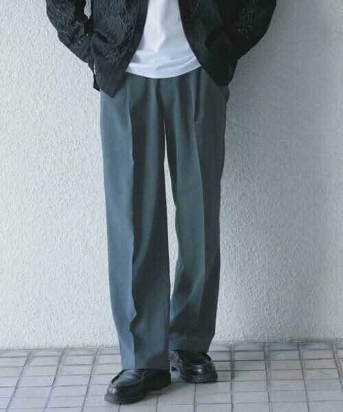 URBAN RESEARCH ITEMS / アーバンリサーチ アイテムズ その他パンツ | ヨウリュウ1-tuckテーパードパンツ | 詳細10
