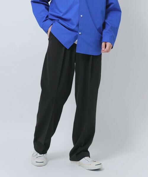 URBAN RESEARCH ITEMS / アーバンリサーチ アイテムズ その他パンツ | ヨウリュウ1-tuckテーパードパンツ | 詳細19