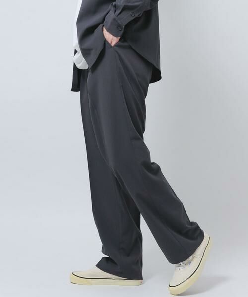 URBAN RESEARCH ITEMS / アーバンリサーチ アイテムズ その他パンツ | ヨウリュウ1-tuckテーパードパンツ | 詳細25