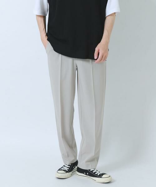 URBAN RESEARCH ITEMS / アーバンリサーチ アイテムズ その他パンツ | 接触冷感 TRテーパードスラックス(ベージュ)