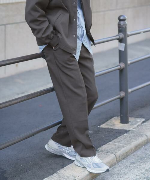 URBAN RESEARCH ITEMS / アーバンリサーチ アイテムズ その他パンツ | 『イージーケア/吸水速乾/接触冷感』高機能ドライタッチイージートラウザー（スミクロ）