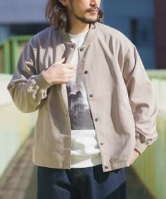 URBAN RESEARCH ITEMS / アーバンリサーチ アイテムズ ブルゾン | 『イージーケア/吸水速乾/接触冷感』高機能ドライタッチスナップブルゾン