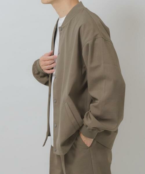 URBAN RESEARCH ITEMS / アーバンリサーチ アイテムズ ブルゾン | 『イージーケア/吸水速乾/接触冷感』高機能ドライタッチスナップブルゾン | 詳細11