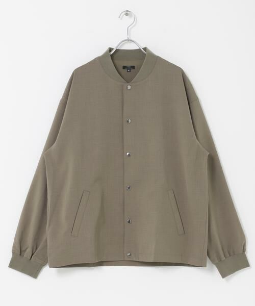 URBAN RESEARCH ITEMS / アーバンリサーチ アイテムズ ブルゾン | 『イージーケア/吸水速乾/接触冷感』高機能ドライタッチスナップブルゾン | 詳細15