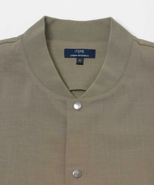 URBAN RESEARCH ITEMS / アーバンリサーチ アイテムズ ブルゾン | 『イージーケア/吸水速乾/接触冷感』高機能ドライタッチスナップブルゾン | 詳細16