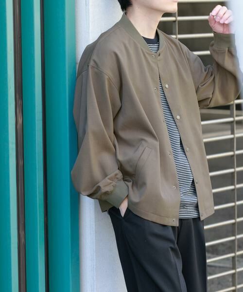 URBAN RESEARCH ITEMS / アーバンリサーチ アイテムズ ブルゾン | 『イージーケア/吸水速乾/接触冷感』高機能ドライタッチスナップブルゾン | 詳細6