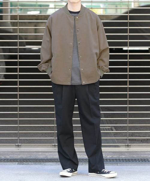 URBAN RESEARCH ITEMS / アーバンリサーチ アイテムズ ブルゾン | 『イージーケア/吸水速乾/接触冷感』高機能ドライタッチスナップブルゾン | 詳細7