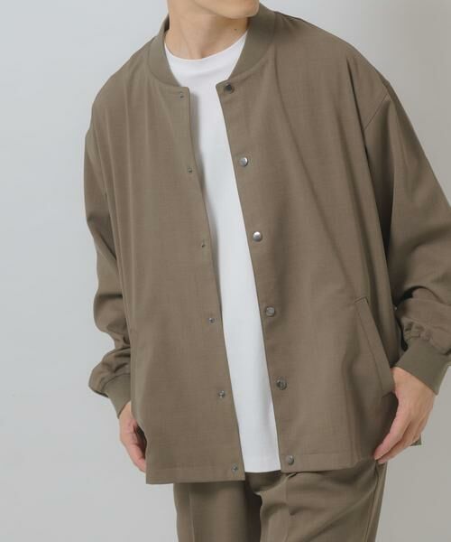 URBAN RESEARCH ITEMS / アーバンリサーチ アイテムズ ブルゾン | 『イージーケア/吸水速乾/接触冷感』高機能ドライタッチスナップブルゾン | 詳細8